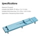 thumbnail image 2 of Soporte ajustable para piedra de afilar sobre fregadero, puente retráctil antideslizante para frega Eccomum Soporte, 2 of 7