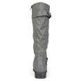 thumbnail image 4 of Journee Womens Harley Extra Wide Calf Stacked Heel Riding Boots, 4 of 10