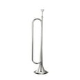 thumbnail image 4 of Runquan Bugle Brass Instrument Portable Brass Blowing Bugle for Beginner Band Adults Bb, 4 of 8