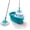 Clean Twist 2.0, variant on Clean Twist Spin Mop and Bucket Set with Rollers | Telescopic Handle, 360? Joint, Spin-Dry System | Easy Glide Wheels | Blue