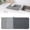Gray, variant on CoreLiving Microfiber Dish Drying Mat, Ultra Absorbent Dish Drainer Pad for Kitchen Counter, Large Reusable Countertop Drying Matt, Gray Kitchen Sink Mat, 16x12 Inch