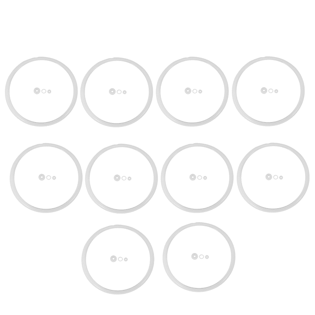 10X Replacement Silicone Rubber Electric Pressure Cooker Parts Sealing Ring Gasket Home 5-6L