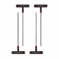 thumbnail image 2 of Ball End Hex Key, T, 7/64 In, 9 in. L, PK4, 2 of 3