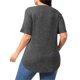 thumbnail image 2 of TaTaai Plus Size Everyday Top Women, Striped Short Sleeve Round Neck T-Shirt, Loose Fit Five Quarter Sleeve Blouse, Lightweight Soft Casual Apparel Gift, 2 of 9
