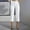 White, variant on Women's Capri Dress Pants Business Casual High Waist Stretchy Workwear Office Straight Leg Solid 3/4 Length Work Pants