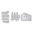 thumbnail image 1 of Hearth & Gear DIY Drop Glue Three Easter Prayer Gypsum Candle Decoration Silicone Silicone Workbench Mat Casting Resin for Rings Shaker Silicone Silicone Work Mat Extra Large 5mm Silicone Sheet Rubber, 1 of 4