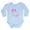 Sky Blue, variant on CafePress - Bulldog TM Logo Body Suit - Long Sleeve Cotton Baby Bodysuit