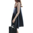 thumbnail image 4 of Women's Casual Loose One Piece Sleeveless Pocket Summer Dress, 4 of 5
