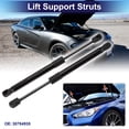 thumbnail image 2 of Unique Bargains 2 Pcs Front Hood Lift Support Struts Gas Spring No.30784935 for Volvo XC60 SUV 2008-2017 Black, 2 of 7