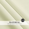 thumbnail image 6 of Round Tablecloth 132 Inch 10 Pack Ivory Tablecloths Washable Decorative Polyester Table Clothes Cover for Dining Table Banquets Buffet Parties and Wedding, 6 of 6