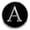 Black (A), variant on Snap Jewelry 18MM Black Enamel Monogram Alphabet Initial L Ginger Charm Button