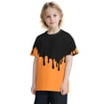 thumbnail image 4 of Favoffer Unisex Kids' Multicolor Drip-Print T shirt & Easter Short-Sleeve Top - Casual, Play, Photoshoot, Gifting 3-14Y, 4 of 5