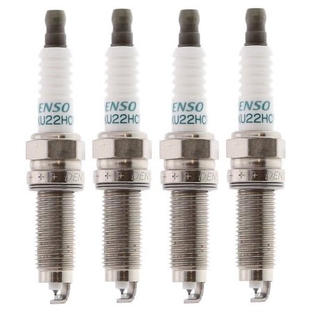 Set of 4 Spark Plugs DENSO Iridium Long Life for Acura Honda Hyundai Kia MPN #3461