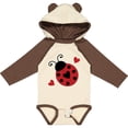 thumbnail image 3 of Inktastic Ladybug Lover Red and Black Girls Long Sleeve Baby Bodysuit, 3 of 5