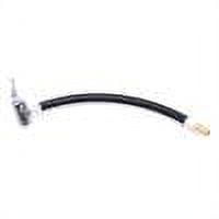 Adaptador de tubo de extensión de bomba de aire de manguera de inflado de neumáticos de bicicleta de motocicleta (20 cm)
