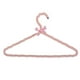 thumbnail image 1 of Perchas decorativas de perlas para ropa que ahorran espacio Perfecl blanco y rosa, 1 of 8