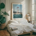 thumbnail image 4 of The Beach, Coney Island 01 - Brooklyn New York Photography Oak Framed Wall Art Print 16 x 20 inches, 4 of 12