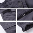 thumbnail image 4 of Pantalon 2-en-1 Homme Sport Détachable Résistant à l'Eau, Respirant, à Séchage Rapide pour la Randonnée en Plein Air, 4 of 5