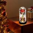 thumbnail image 6 of RXIRUCGD Acrylic Rose Night Light with Rhinestones - Elegant Christmas Decor and Valentine's Day Decorations Romantic Bedside Lamp for Holiday Gifting, 6 of 6
