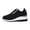 Black, variant on Modern Platform Sneakers For Women Everyday Casual Footwear With Comfortable All Season Design And Winning Style