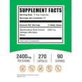 thumbnail image 6 of BulkSupplements Marshmallow Root Extract Capsules (240 Capsules - 120 Servings), 6 of 6