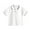 White, variant on WOYY Toddler Boys Casual School Polo Shirt Solid Color Short Sleeve T-Shirt, Sizes 1-6