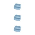 thumbnail image 4 of Unatoiry Seasoning Dish Divided Square Plate Sauces Plate Snacks Dish Storage Trays Plate Saucer Food Container for Dumpling blue 3Set, 4 of 6