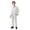White, variant on Huowey Toddler Boys Business Suits Coat 4 Piece Outfits Tuxedo Set For Kids Formal Suit For Boys With Vest Pants Bowtie Set Slim Boho Dailywear, 4-5 Years
