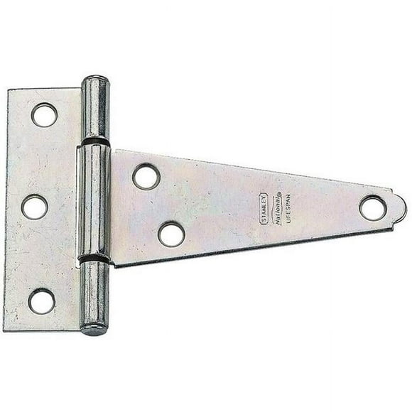 Gate T-Hinge, Extra Heavy Duty, Zinc, 4 In. - N129-031