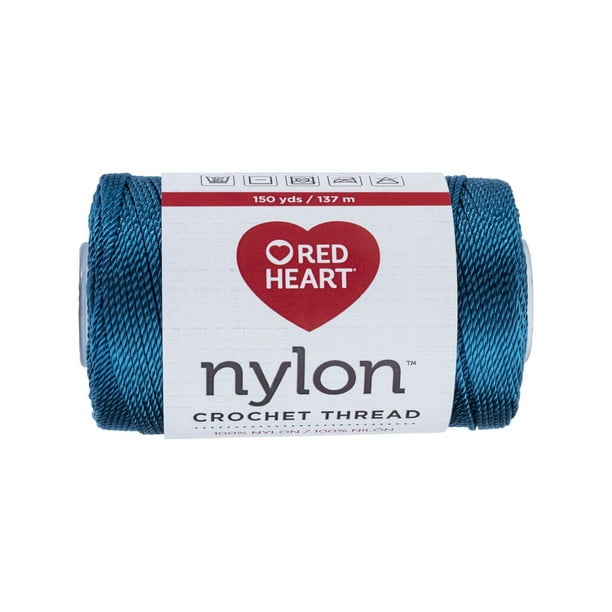 Red Heart Nylon Crochet Thread Size 18Teal