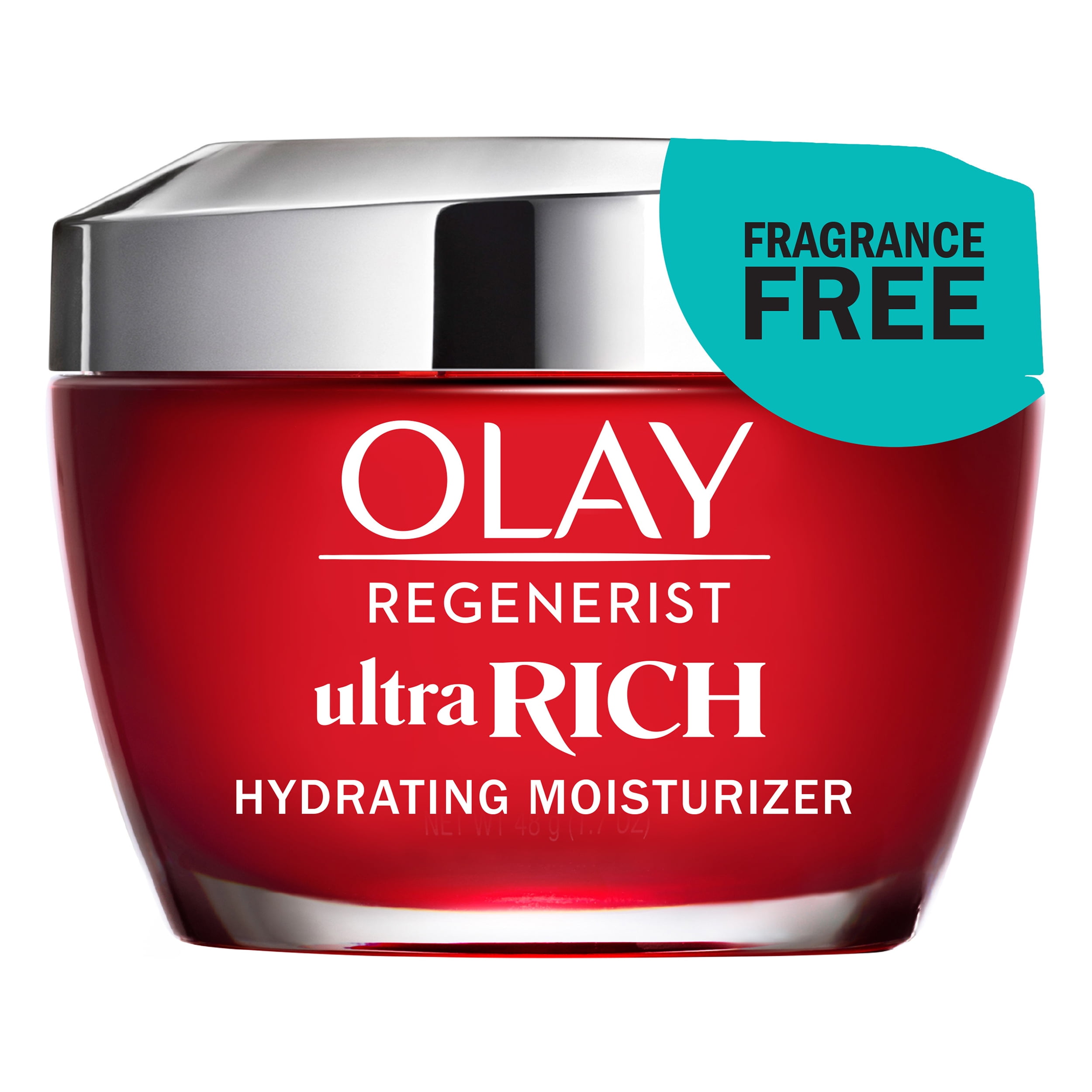 Olay Regenerist Ultra Rich Face Moisturizer, Fragrance-Free, 1.7 Oz