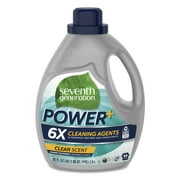 Seventh Generation Power+ 6X Cleaning Agents Clean Scent Laundry Detergent 95 fl oz