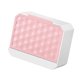 thumbnail image 3 of Caja de esponja con tapa Drenaje montado en la pared Caja de almacenamiento Organizador de fregadoras para baño de cocina, Rejilla única, Rosa Advancent HA003968-01, 3 of 5
