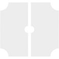 thumbnail image 4 of 32"OD x 4"ID x 19"C x 1"P Locke Architectural Grade PVC Contemporary Ceiling Medallion, Two Piece, 4 of 11