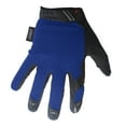 thumbnail image 3 of 212 Performance MGGC-BL03-010 Silicone Grip Touch-Screen Compatible Mechanic Gloves in Blue, Large, 3 of 7
