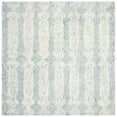 thumbnail image 6 of SAFAVIEH Glamour Aubree Abstract Area Rug, Blue/Ivory, 4' x 6', 6 of 10