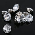 thumbnail image 4 of Diamante Silver Rhinestone  Round Buttons Sewing Craft 20mm Sewing Notions  Supplies, 4 of 8