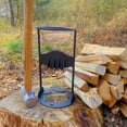 thumbnail image 3 of Firewood Wood Splitter Wedge Log Iron Home Ornament,firewood Splitter Manual Woodcutter Artifact Firewood Tool Firewood Splitter Camping Firewood Rack, 3 of 3