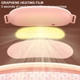 thumbnail image 3 of Cinturón De Útero Cálido Space Capsule Warm Uterus Belt USB Calefacción Cintura Compresa caliente Masajeador (Rosa) Likrtyny  Libre de BPA, 3 of 9