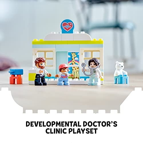 LEGO DUPLO 10968 Juguete de construcción educativa Juego de clínica médica