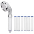 thumbnail image 4 of Bathroom Handheld Shower Water Saving Head Set with 6 Filters High Pressure Portable Shower Head Hand Shower, 4 of 5