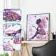 thumbnail image 2 of DIY Pintura de Diamante Imagen de Cuadros Adornos Belleza 2 Hugo 5D DIY Diamond Painting, 2 of 10
