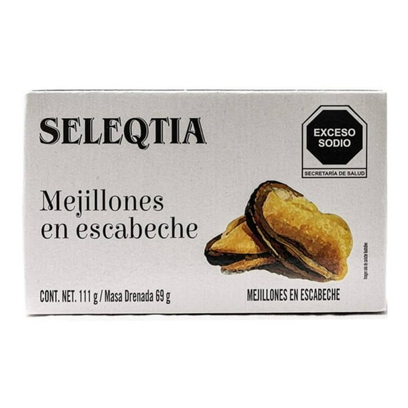 Mejillones Seleqtia en escabeche 111 g