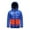 Blue, variant on Odeerbi Teen Boys Girls Heated Jacket Kids Puffer Coat Children USB Intelligent Constant Temperature 3 Areas Heated Coat Plus Size Winter Windproof Heated Jacket Blue 12-13 Years without Power Bank