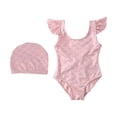 thumbnail image 3 of Trajes de baño para niños con gorro de baño, ropa de playa, traje de baño suave para niños pequeños 140, 3 of 9