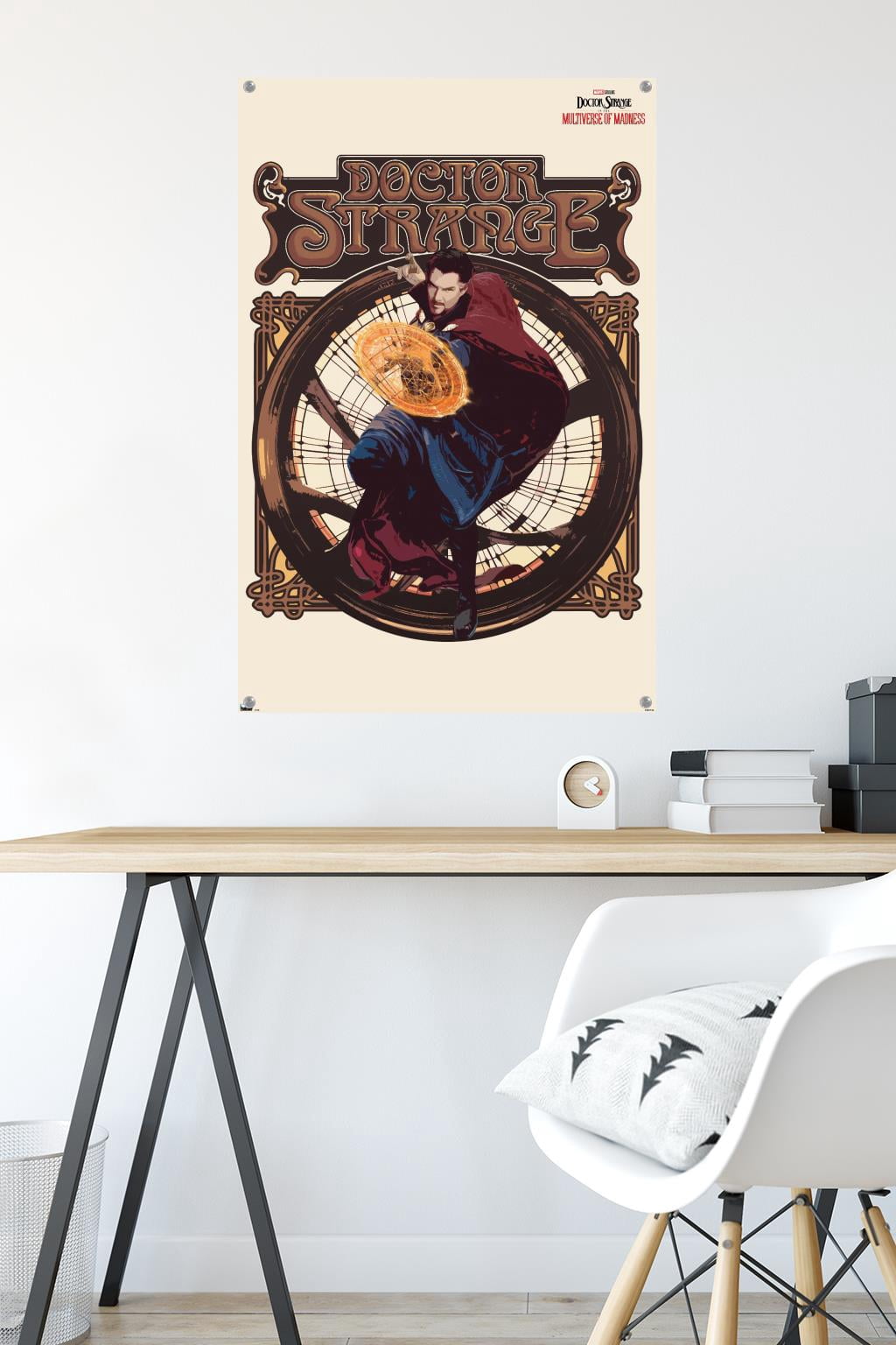 Marvel Doctor Strange in the Multiverse of Madness - Solo Wall Poster with Pushpins, 22.375" x 34"