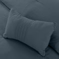 thumbnail image 6 of Modern Threads Beck 4-Piece Garment Washed Adult Comforter Set, Denim, King, 6 of 7