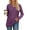 Purple, variant on Fantaslook V Neck Long Sleeve Shirts for Women Dressy Casual Fall Tops Lightweight Tunic Pullover Fashion Clothes