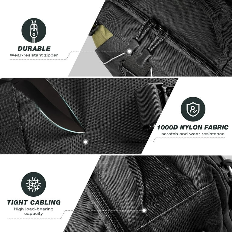 Ghosthorn Fishing Backpack Tackle Sling Bag Nylon Water-Resistant