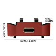 thumbnail image 3 of Xihbxyly Organizador de Asiento de Coche con Diseño de Piel de Cordero, Gancho Trasero Multifuncional, Portavasos y Compartimento de Almacenamiento, Diseño Elegante y Duradero, Fácil de Instalar, Aju, 3 of 3